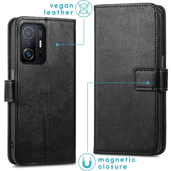 Luksus bogomslag til Xiaomi 11T (Pro) - Sort