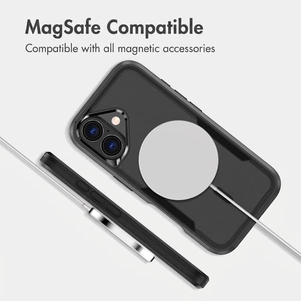 imoshion Bagsidecover med MagSafe til Apple iPhone 17 - Sort