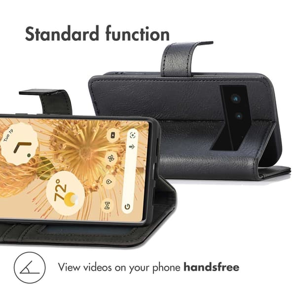 imoshion Luksus bogomslag til Google Pixel 6 - Sort