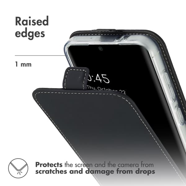 Accezz Flip-etui til Samsung Galaxy S24 FE - Sort