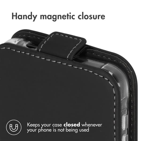 Accezz Flip-etui til Samsung Galaxy Xcover 5 - Sort