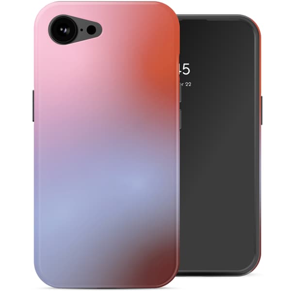 Selencia Vivid Baksida med MagSafe för Apple iPhone 17e / 16e - Gradient Soft Blush