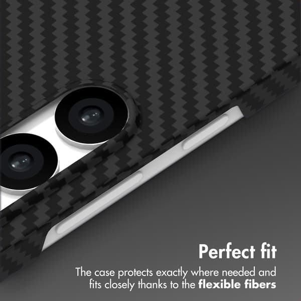 Accezz MagSafe Kevlar® bagsidecover til Samsung Galaxy S24 - Sort