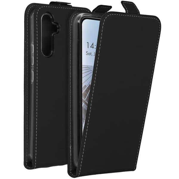 Accezz Flip-etui til Samsung Galaxy A34 (5G) - Sort