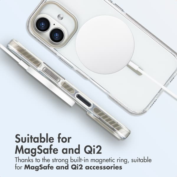 imoshion Combat MagSafe Baksida för Apple iPhone 16 - Grå