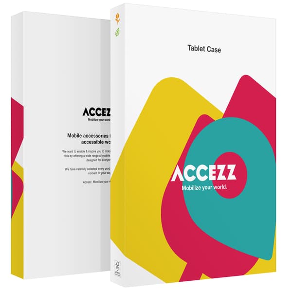 Accezz Classic tablet-etui til Samsung Galaxy Tab A11 Plus - Grøn