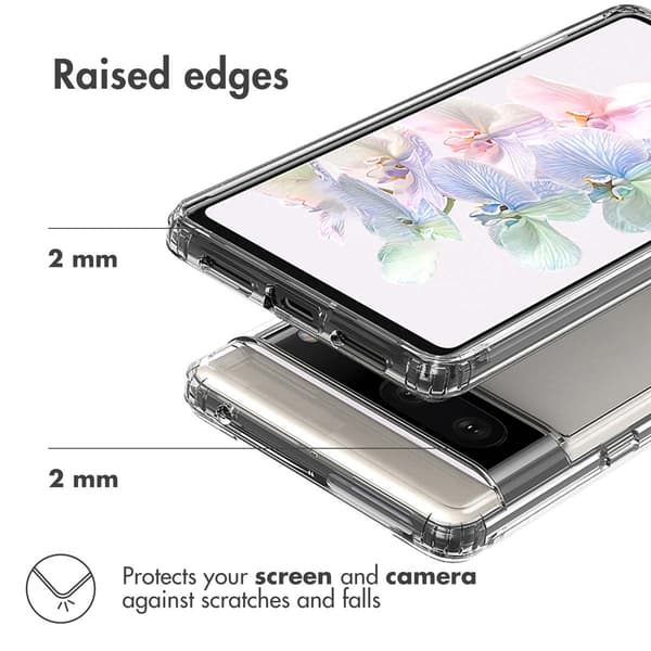Accezz Xtreme Impact Baksida för Google Pixel 7 - Transparent