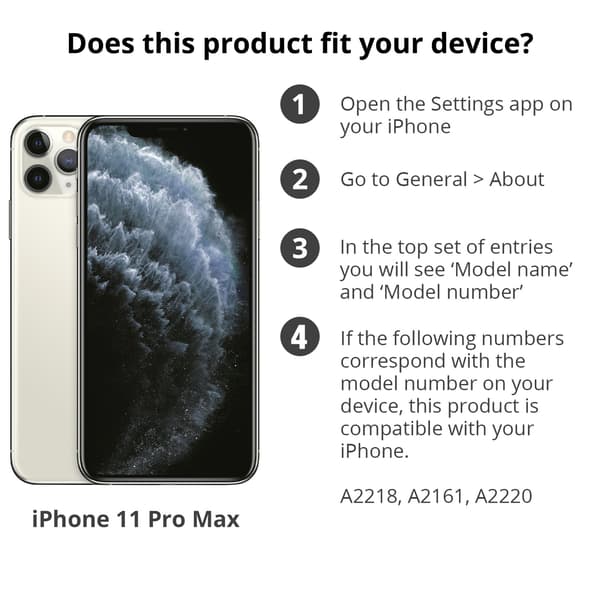 Accezz Wallet softcase bogomslag til Apple iPhone 11 Pro Max - Blå