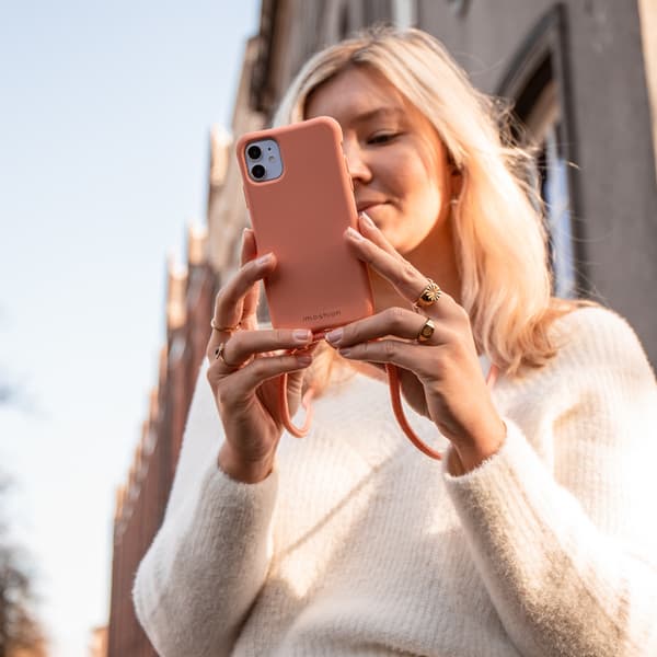 imoshion Slim Soft Case Flip Case for Huawei P8 Lite  - Peach