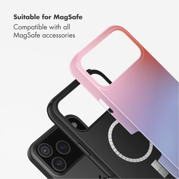 Selencia Vivid Baksida med MagSafe för Apple iPhone 17 Pro Max - Gradient Soft Blush
