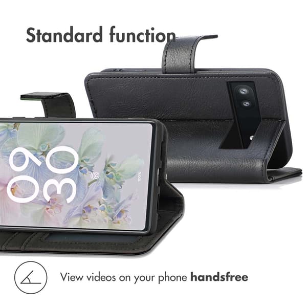 imoshion Luksus bogomslag til Google Pixel 6a - Sort