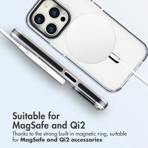 imoshion Combat MagSafe bagsidecover til Apple iPhone 15 Pro - Sort