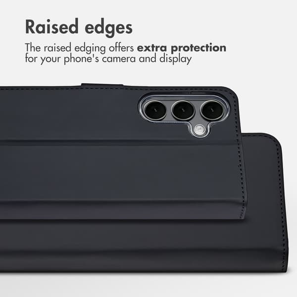 Accezz Wallet softcase bogomslag til Samsung Galaxy S25 Plus - Sort
