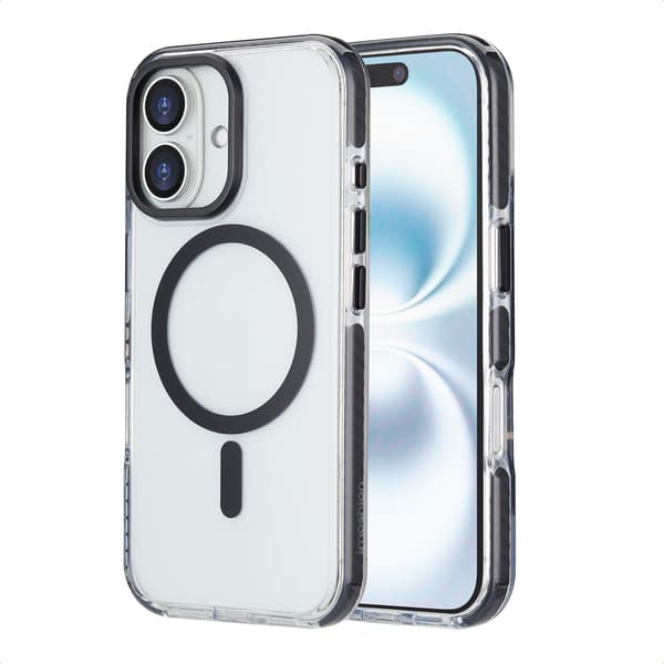 imoshion Combat MagSafe bagsidecover til Apple iPhone 16 - Sort