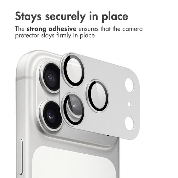 imoshion Kameraskydd glas 2-packför Apple iPhone 18 Pro - Silver