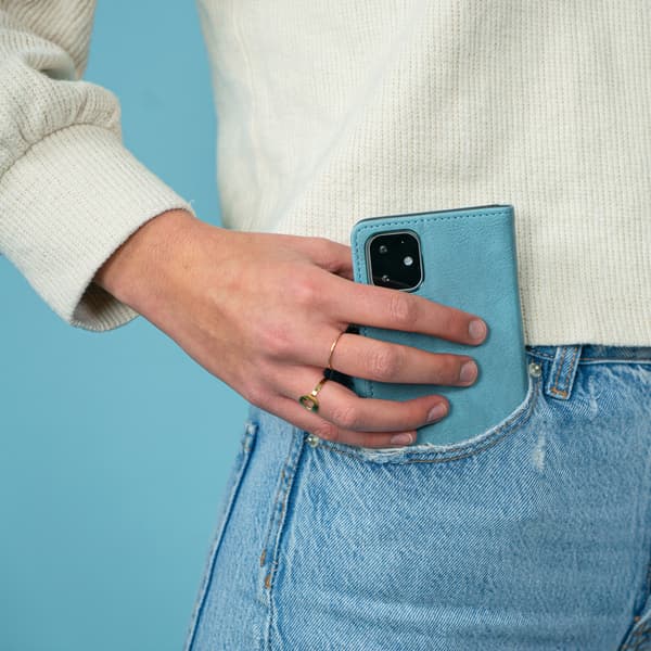 imoshion Luksus bogomslag til Apple iPhone 8 Plus / 7 Plus - Lyseblå