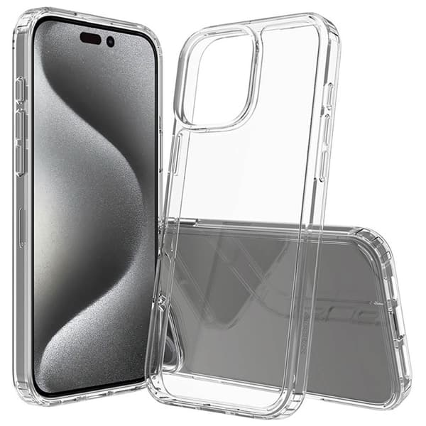 Accezz Xtreme Impact Baksida för Apple iPhone 16 Pro Max - Transparent