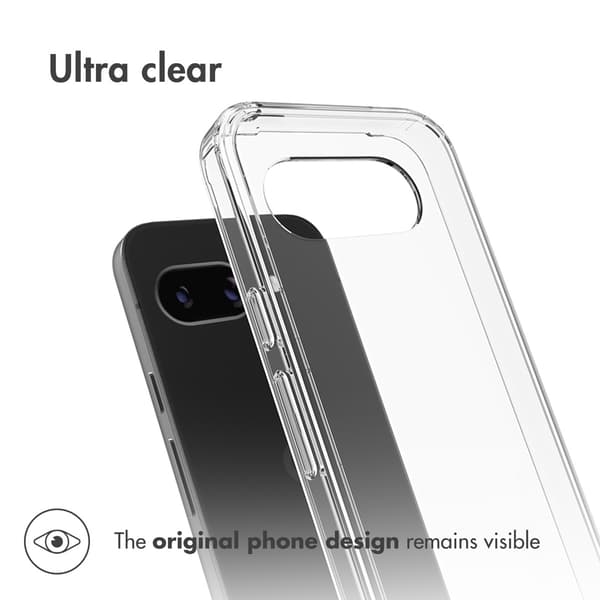 Accezz Xtreme Impact Baksida för Google Pixel 9A - Transparent
