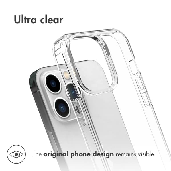 Accezz Xtreme Impact Baksida för Apple iPhone 14 Pro - Transparent