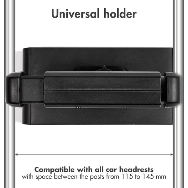 imoshion Car tablet holder - Adjustable - Universal - Black
