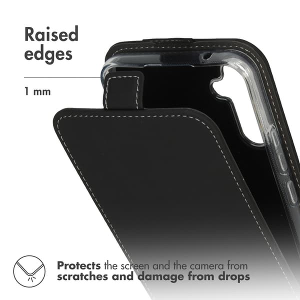 Accezz Flip-etui til Samsung Galaxy A34 (5G) - Sort
