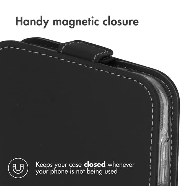 Accezz Flip-etui til Samsung Galaxy A55 - Sort
