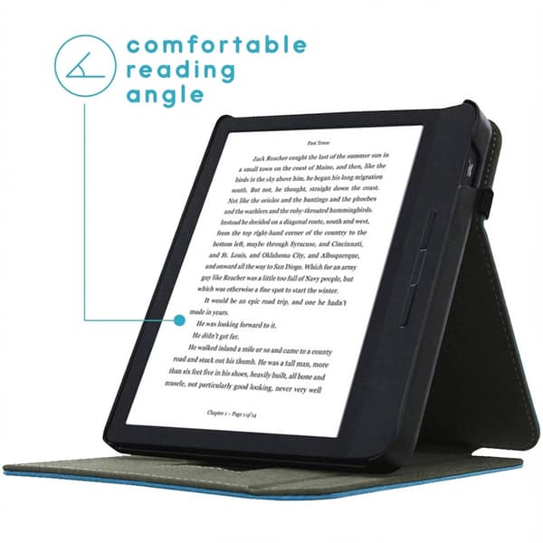 imoshion Stand Flipcase for Kobo Libra H2O  - Light blue