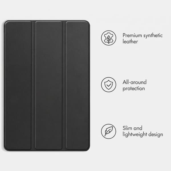 imoshion Trifold bogomslag til Samsung Galaxy Tab S5e - Sort