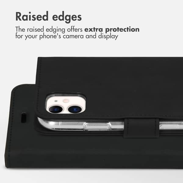 Accezz Wallet softcase bogomslag til Apple iPhone 11 - Sort
