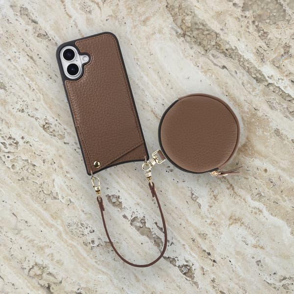 Selencia Nova Mini Pouch - Mocha Brown