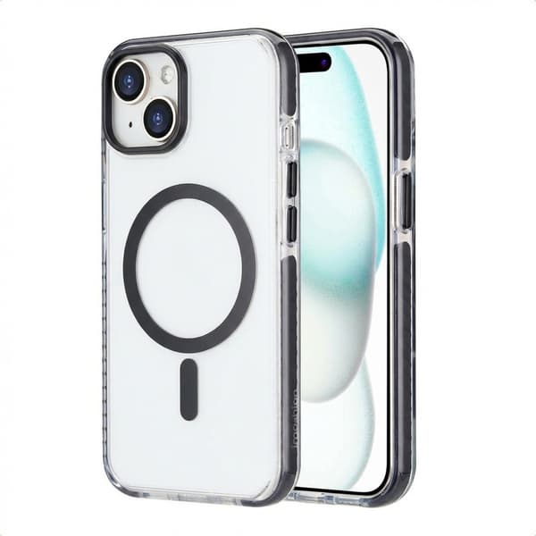 imoshion Combat MagSafe bagsidecover til Apple iPhone 15 - Sort