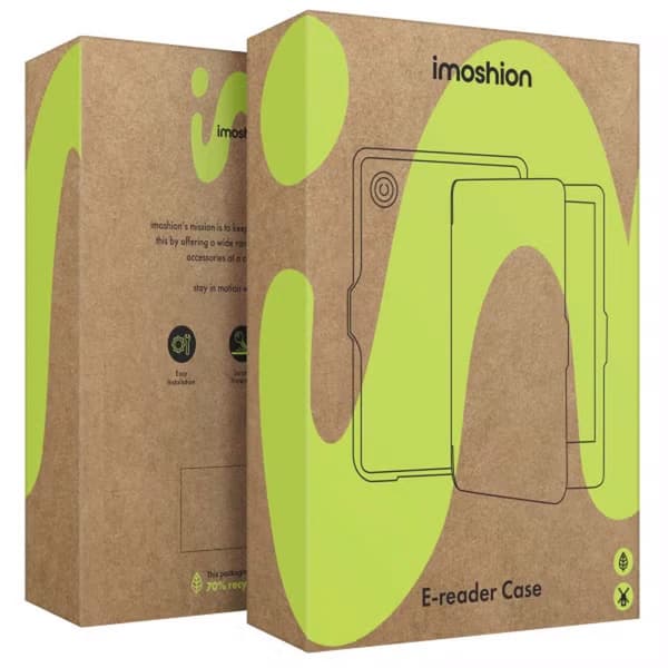 imoshion Stand Flipcase for Kobo Libra H2O  - Light blue