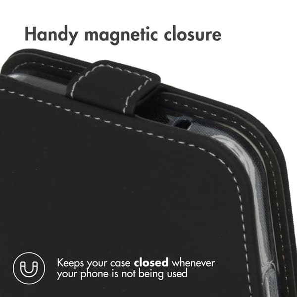 Accezz Flip-etui til Samsung Galaxy A34 (5G) - Sort