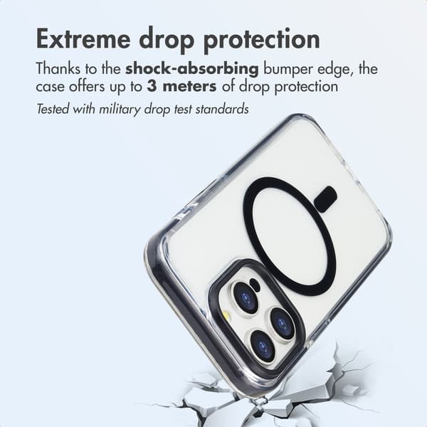imoshion Combat MagSafe bagsidecover til Apple iPhone 14 Pro - Sort
