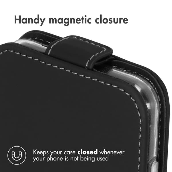 Accezz Flip-etui til Apple iPhone 11 - Sort