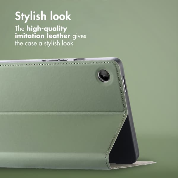 Accezz Classic tablet-etui til Samsung Galaxy Tab A11 Plus - Grøn