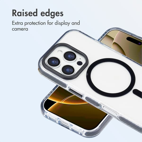imoshion Combat MagSafe bagsidecover til Apple iPhone 16 Pro - Sort