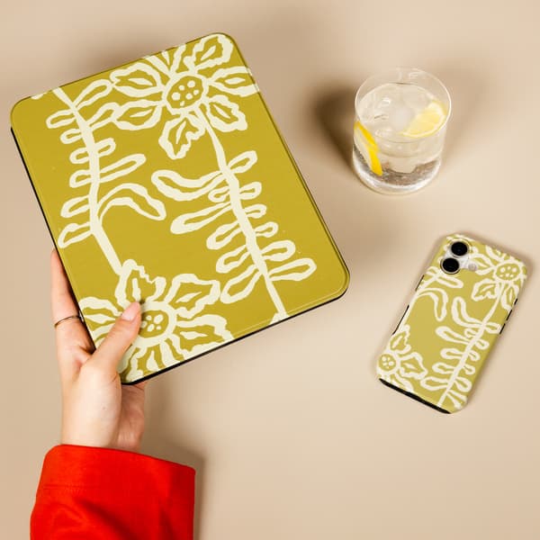 Selencia Vivid tablethylster til Samsung Galaxy Tab A11 Plus / A9 Plus - Chalky Bloom