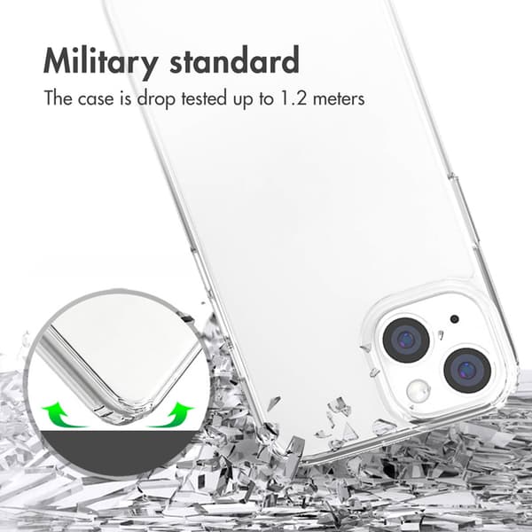 Accezz Xtreme Impact Baksida för Apple iPhone 13 - Transparent