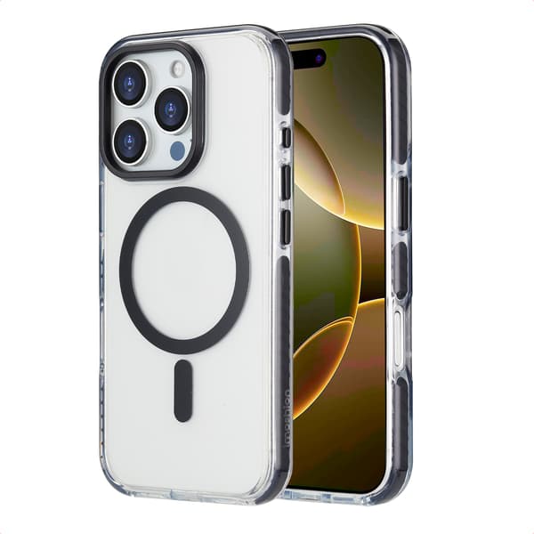 imoshion Combat MagSafe bagsidecover til Apple iPhone 16 Pro - Sort