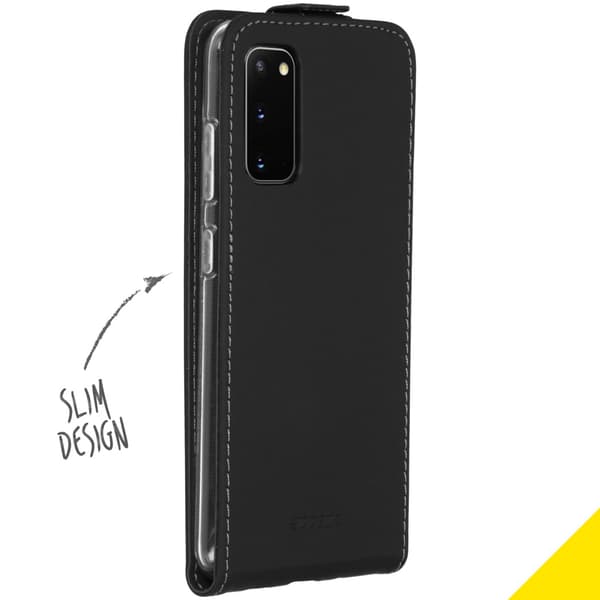 Accezz Flip-etui til Samsung Galaxy S20 - Sort
