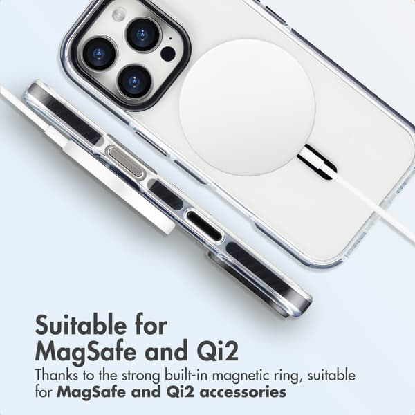 imoshion Combat MagSafe bagsidecover til Apple iPhone 16 Pro - Sort