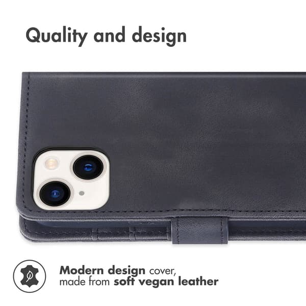 imoshion Bogomslag med snor til Apple iPhone 15 - Sort