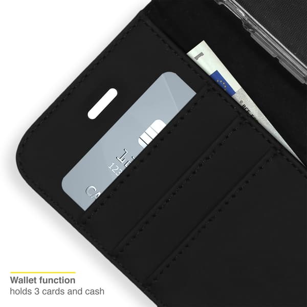 Accezz Wallet softcase bogomslag til Xiaomi Mi 11i - Sort