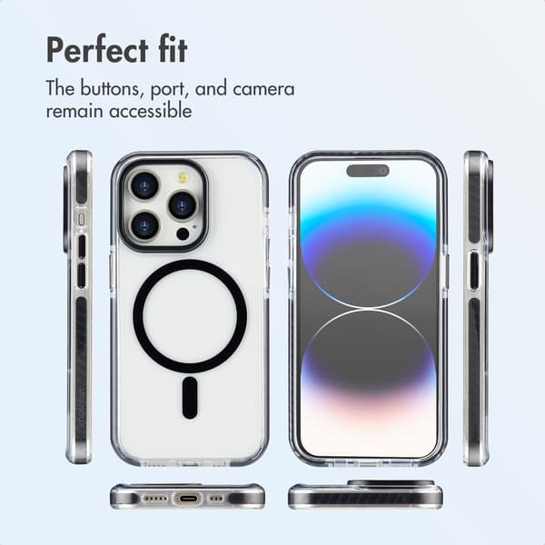 imoshion Combat MagSafe bagsidecover til Apple iPhone 14 Pro - Sort