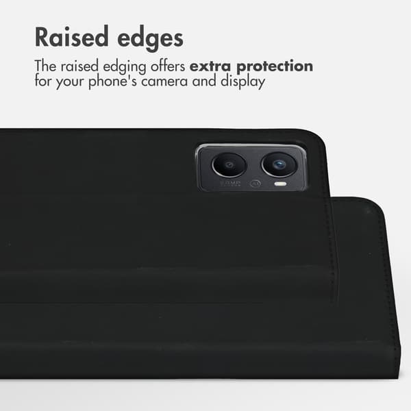 Accezz Wallet softcase bogomslag til Oppo A96 5G - Sort