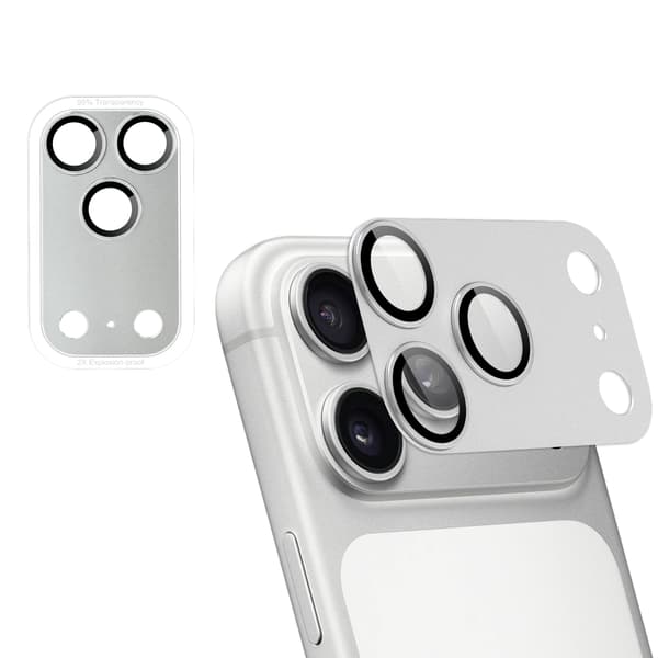 imoshion Kameraskydd glas 2-packför Apple iPhone 18 Pro Max - Silver