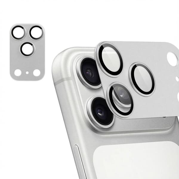imoshion Kameraskydd glas 2-packför Apple iPhone 17 Pro - Silver