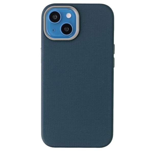 Accezz Mesh bagsidecover med MagSafe til Apple iPhone 14 / 13 - Mørkeblå