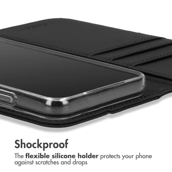 Accezz Wallet softcase bogomslag til Apple iPhone 11 - Sort